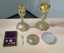 Church artifacts recovered days after theft
