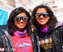 21-year-old Indian sisters become first twin to climb Mount Everest