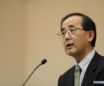 Bank of Japan governor formally resigns