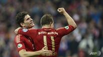 Treble-chasing Bayern into German Cup final