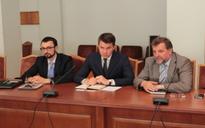 Yevhen Sulima meets with representatives of the World Economic Forum