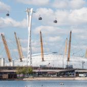 Going to the O2? Why not take your bike...by cable car