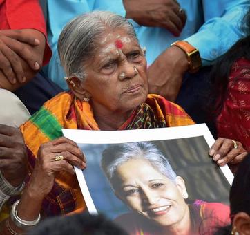 RIP Gauri. We will not let you down RIP Gauri. We will not let you down