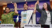 Krishna Tirath signs IBSA resolution to empower women