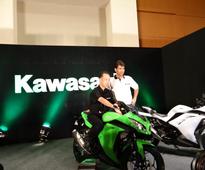 Kawasaki Ninja 300 superbike launch images from Pune