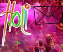 Holi SMS for heartiest wishes
