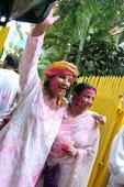 PIX: Shabana Azmi, Rakhi Sawant celebrate Holi