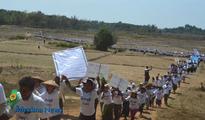 Maday Islanders protest Chinese pipeline