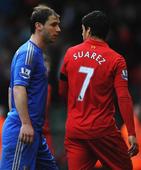 Evra reopens feud, Luis Suarez accepts charge