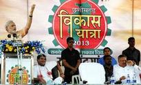 Modi takes dig at Manmohan, Rahul at Chhattisgarh CM's Vikas Yatra
