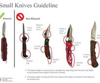 Survey says 90% don't want knives on planes