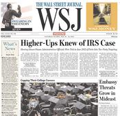 Audit Notes: WSJ on the IRS, countering Kinsley, Cramer gets an 'F'