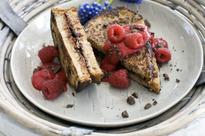 THE HEALTHY PLATE: Recipe for chocolate-stuffed French toast with raspberry sauce