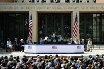 Not buying the Bush library lies