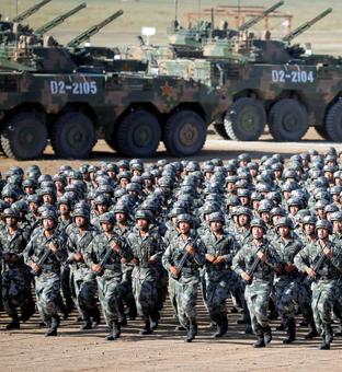 China's defence budget=$175 bn. India's=$46 bn China's defence budget=$175 bn. India's=$46 bn