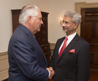 Modi visit will advance fight on terror, Tillerson tells Jaishankar Modi visit will advance fight on terror, Tillerson tells Jaishankar