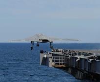 First Unmanned Aircraft Launch from Carrier  A Moment in History