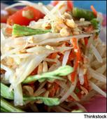 Article: Dining Tip: Green Papaya Salad with Shrimp