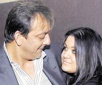 As Sanjay Dutt goes to jail, silence from daughter Trishala
