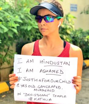 'I'm Hindustan, I'm ashamed': Celebs demand justice in Kathua rape case 'I'm Hindustan, I'm ashamed': Celebs demand justice in Kathua rape case