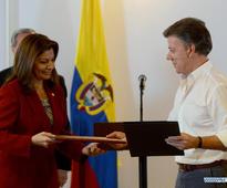 Colombian, Costa Rican presidents attend signing ceremony of FTA