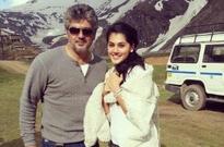Taapsee excited to shoot with Ajith!