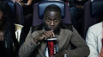 Kevin Hart Enjoys A Refreshing Coca-Cola Zero While On-set At The Taping Of The Coke Zero 