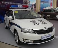 Skoda Rapid gets recruited by cops in China: New spy shots emerge