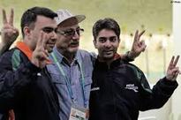 Indian shooting team for World Cup in rifle and pistol in Changwon, Korea, from April 4 to 9