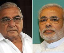 Hooda Competing with Modi!