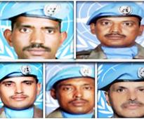 UN to honour five Indian peacekeepers who were killed