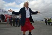 Branson to work as air steward for three-year-old F1 bet
