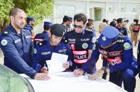 Strict actions against traffic violators
