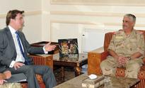 National Guard President receives UK Ambassador in the Kingdom of Bahrain