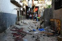 6 mortar shells hit neighborhood in Syrian capital