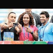 Marathon for some, cakewalk for two