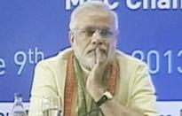Protests greet Narendra Modi in Kolkata before his address to Bengal Inc