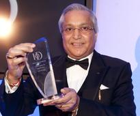 Sun Mark wins the prize at the Institute of Directors' (IOD) awards