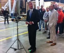 Governor visits 'House of Cards' set to highlight incentives success
