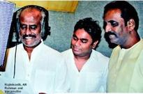 Rajinikanth sings his first Hindi song for Rahman