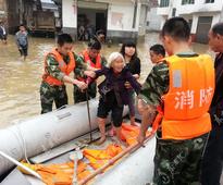 Rain swamps Jiangxi homes