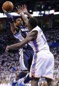 Unlikely Big 3 has Memphis in 1st Western finals