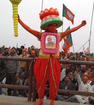 'People seem to be mesmerised by Modi' 'People seem to be mesmerised by Modi'