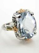 Topazery Reviews Best of Aquamarine Engagement Rings in Celebration of Glamour Magazine Feature