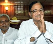 Spotted. Nitish Kumar outside the Congress headquarters in Patna.
