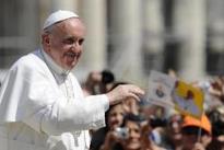 Pope Francis in Saint Peter's Square