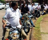 Goa MLAs correct mistake, arrive to House wearing helmet