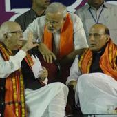 Rajnath Singh announces BJP's 2014 team, Narendra Modi back at the top