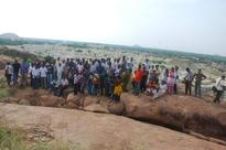Vandalised hills and vanished history
