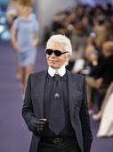 Lagerfeld's age is a mystery